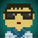 blocky logo