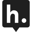 h logo