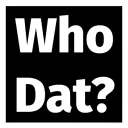 who-dat logo