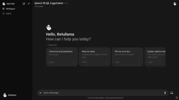 Belullama Automatic1111 Stable Diffusion WebUI for image generation