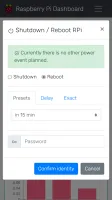 Mobile light theme view