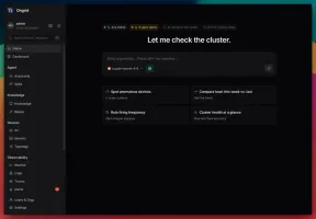 Ongrid demo showing chat-driven operations