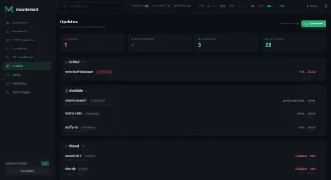 Update intelligence