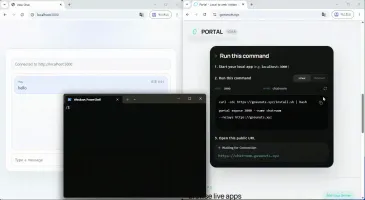 portal-tunnel screenshot 1