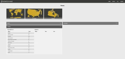 Home page of scratch-map