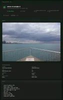 Photo metadata search showing EXIF data from RAW images