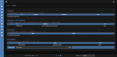 Orphan cleanup view