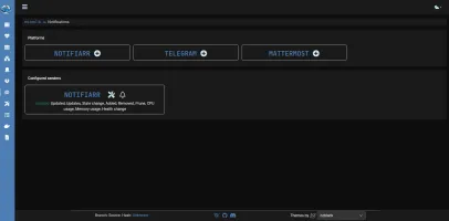 Notifications configuration