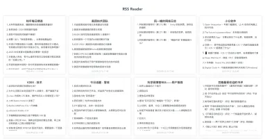 rss-reader screenshot 1