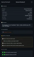 Session details panel with summary and tools used