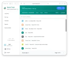 Full Log & Export