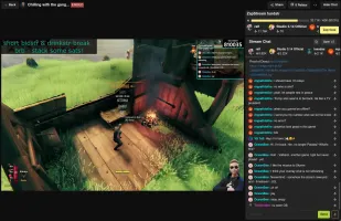 Live streaming interface