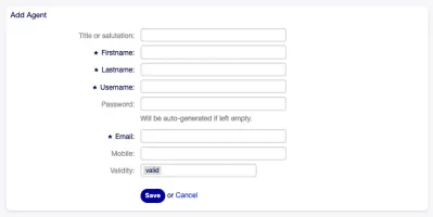 OTOBO screenshot 2