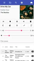 ampd mobile view with light theme showing browse interface