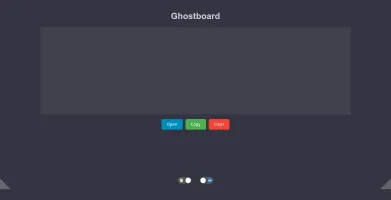 Dark mode text editor
