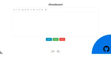 GitHub link panel