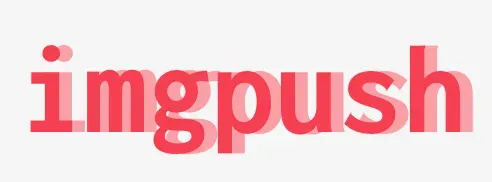 imgpush web interface showing upload form