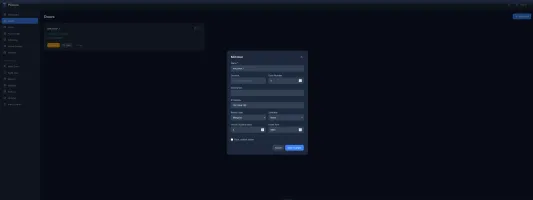 Door settings and configuration