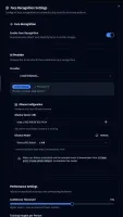 Face recognition settings for visitor identification