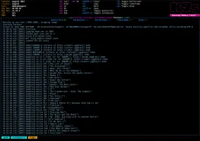 Fetcharr example screenshot showing the application output