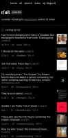 Mobile optimized page