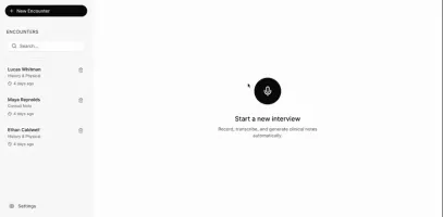 OpenScribe screenshot 1