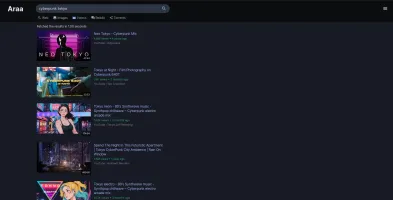 Araa theme selection