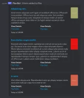 Thumbnail embed format showing multiple media items