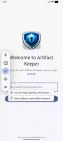 Artifact Keeper Android app demo