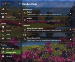 Cabernet web interface screenshot