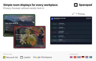 Product overview showing multi-room dashboard and tablet display