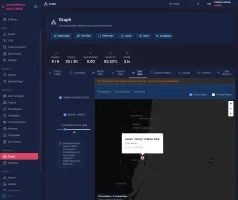 Geospatial graph visualization
