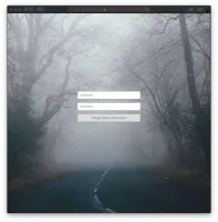 Alternative forms based authentication login screen