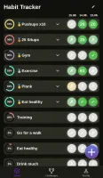HabitSync habit tracking interface