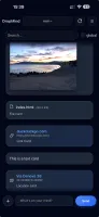 Mobile UI showing the PWA interface
