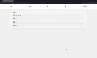 Giftmanager main dashboard showing gift ideas