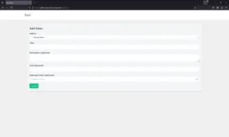 Giftmanager admin dashboard