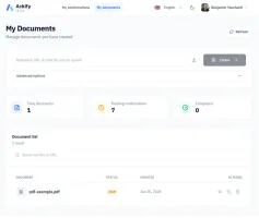 Manage my documents