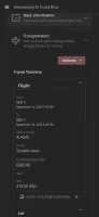 Mobile transportation screen