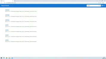 Full-text search results
