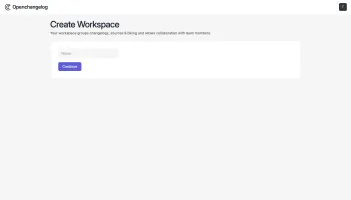 openchangelog screenshot 2
