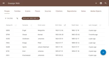 gramps-web-api screenshot 2