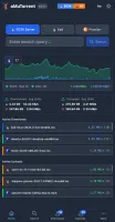 Home dashboard on mobile