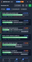 Downloads view on mobile