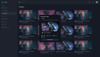 Desktop download video form