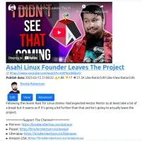 Entry/link details view