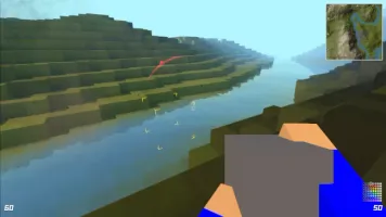 Building and destroying blocks