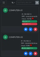 GPTWOL mobile view in dark mode