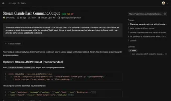 AgentLogs session detail view showing transcript