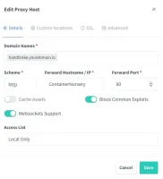 ContainerNursery screenshot 2